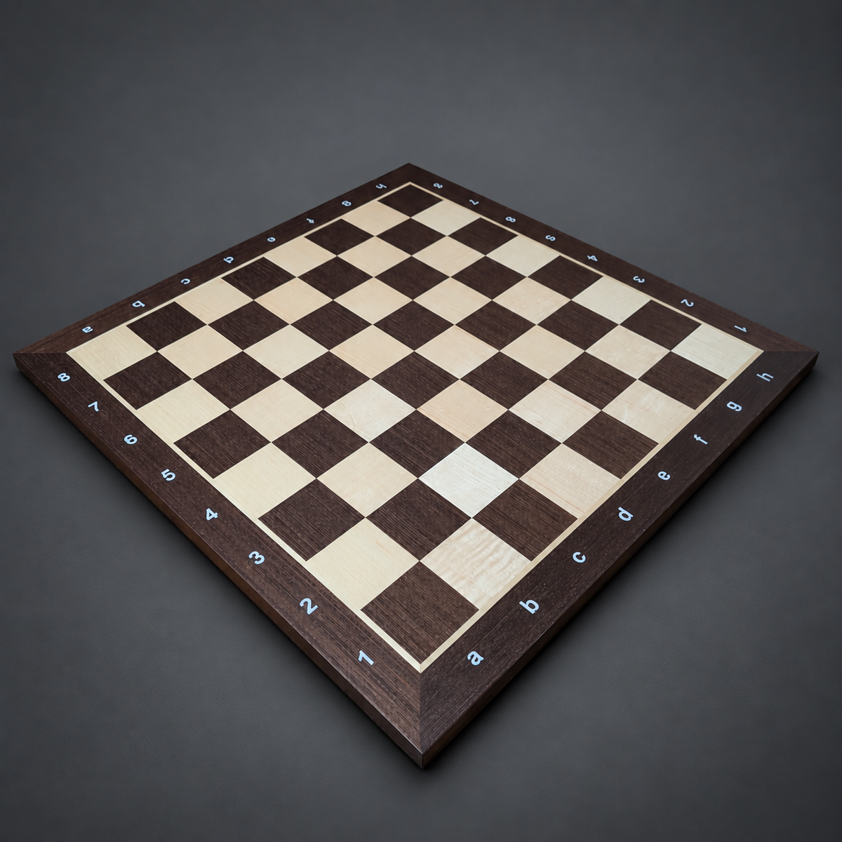 Tablero de Ajedrez de Madera Ebanizado 52 × 52 cm